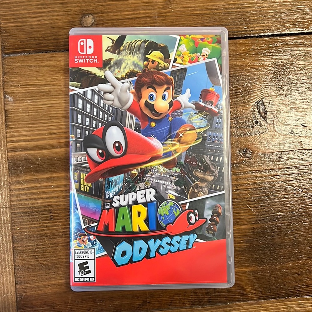 Super Mario Odyssey for the Nintendo Switch